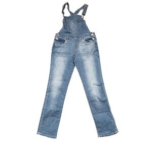 Levi's Youth Girls‎ Denim Overalls Blue Jeans Size 16 Straight Casual School